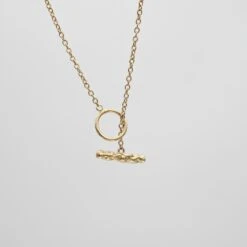 Tilly Toggle Bar Necklace -Prya Store P1370156