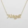 Kingdom Custom Name Necklace