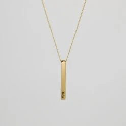 Custom Bar Necklace -Prya Store P1390903 PRYA Bar