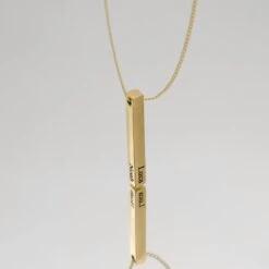 Custom Bar Necklace -Prya Store P1390926 PRYA Bar