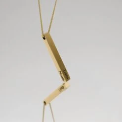 Custom Bar Necklace -Prya Store P1390928 PRYA Bar