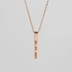 Custom Bar Necklace -Prya Store P1390952 PRYA Bar