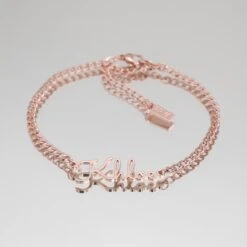 London Custom Name Anklet -Prya Store P1400250 PRYA CustomnameAnklet