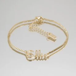 London Custom Name Anklet -Prya Store P1400269 PRYA CustomnameAnklet