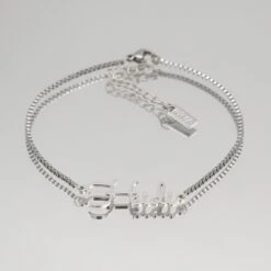 London Custom Name Anklet -Prya Store P1400277 PRYA CustomnameAnklet