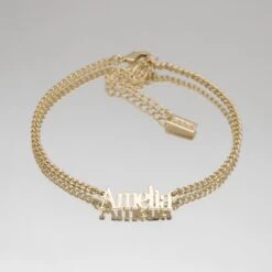 Dubai Custom Name Anklet 18 Dubai Custom Name Anklet -Prya Store P1400400 PRYA CustomnameAnklet