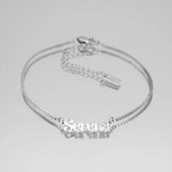 Dubai Custom Name Anklet 13 Dubai Custom Name Anklet -Prya Store P1400427 PRYA CustomnameAnklet
