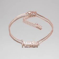 Dubai Custom Name Anklet 14 Dubai Custom Name Anklet -Prya Store P1400434 PRYA CustomnameAnklet
