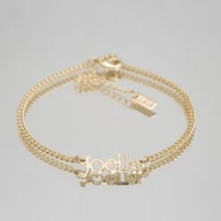 Monaco Custom Name Anklet -Prya Store P1400517 PRYA CustomnameAnklet