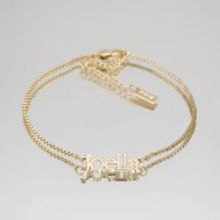 Monaco Custom Name Anklet -Prya Store P1400554 PRYA CustomnameAnklet