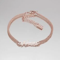 Venice Custom Name Anklet 15 Venice Custom Name Anklet -Prya Store P1400677 PRYA CustomnameAnklet 2