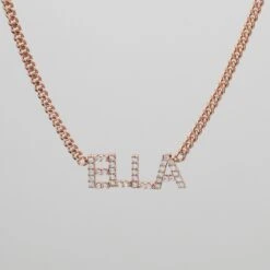 ICY Classic Custom Name Necklace -Prya Store P14406782 PRYANameNecklace 2