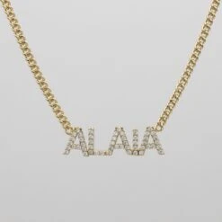 ICY Classic Custom Name Necklace -Prya Store P1440685 PRYANameNecklace 1
