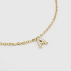 Lana ICY Initial Necklace -Prya Store P1640261