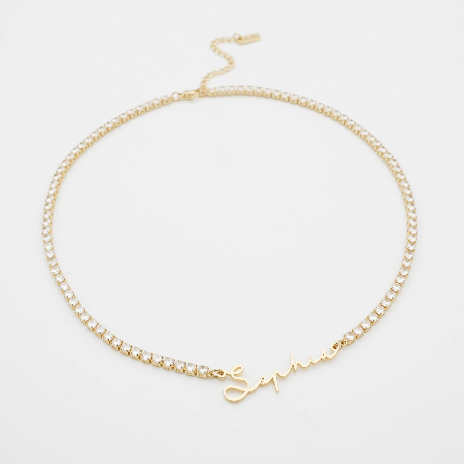 ICY Selina Name Necklace 2 ICY Selina Name Necklace - Image 2