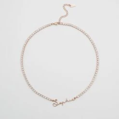 ICY Selina Name Necklace 17 ICY Selina Name Necklace -Prya Store P1700762