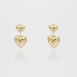 Meela Heart Earrings