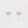 Bambi Mini Bow Stud Earrings