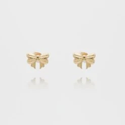Bambi Mini Bow Stud Earrings
