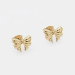 Bambi Mini Bow Stud Earrings -Prya Store P1720130