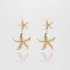Mira Starfish Drop Earrings