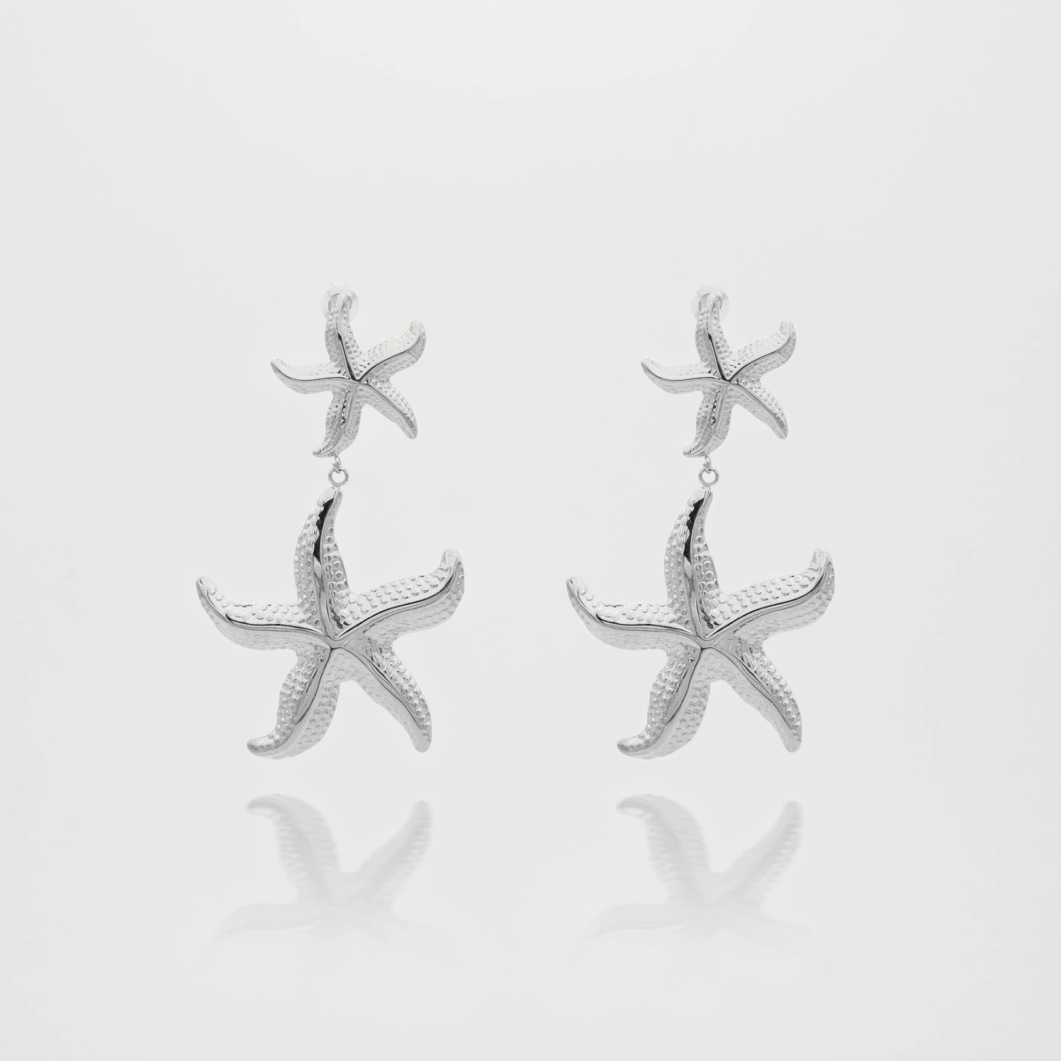 Mira Starfish Drop Earrings 2 Mira Starfish Drop Earrings - Image 2