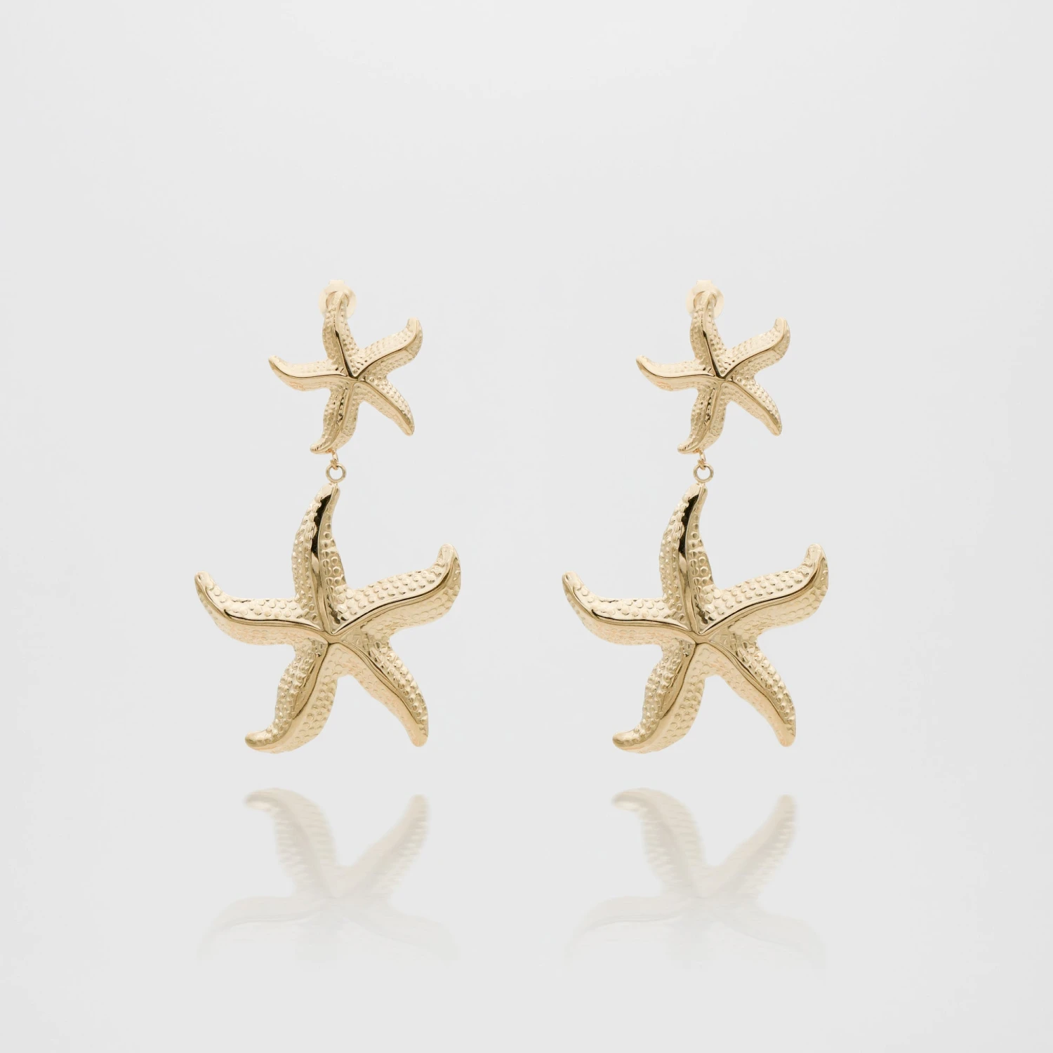 Mira Starfish Drop Earrings 1 Mira Starfish Drop Earrings