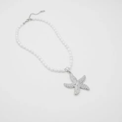 Ariel Starfish Pearl Necklace -Prya Store P1720813 2