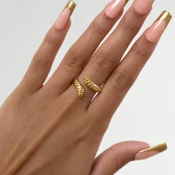 Meera Snake Ring -Prya Store PDPLS MeeraRing 1 2