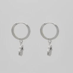 Hand Of Hamsa Huggie Earrings -Prya Store PRYA 1460608