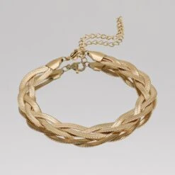 Triple Herringbone Bracelet