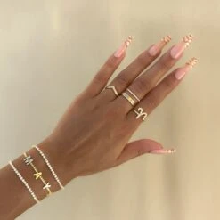 ICY Zodiac Ring -Prya Store PRYA Dubai ringstacks 14