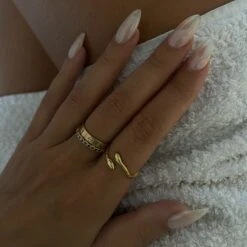 Eve Adjustable Snake Ring 17 Eve Adjustable Snake Ring -Prya Store PRYA EveAdjustableRing ea3dcd63 c2ec 4e5a a192 72c6ff2aa015