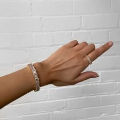 Jada Baguette Cut CZ Ring | Gold -Prya Store PRYA JADABRACELETGOLD 6cac41ae b4b3 41ce a006 12d4212ca4c2