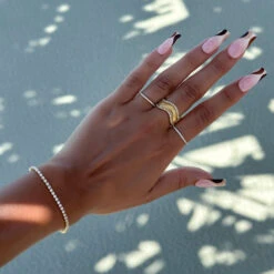 Icy Tennis CZ Bracelet -Prya Store PRYA Rings ICYbracelet