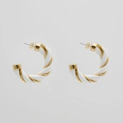 Chloe Leather Earrings