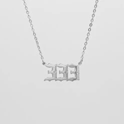 Angel Number Necklace 28 Angel Number Necklace -Prya Store PRYACUSTOMNAMENECKLACE 1380369 2