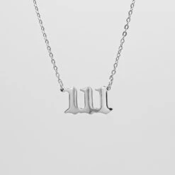 Angel Number Necklace 22 Angel Number Necklace -Prya Store PRYACUSTOMNAMENECKLACE 1380376 2