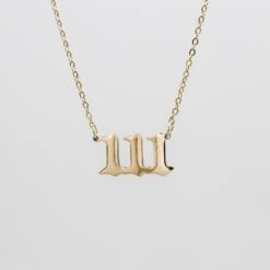 Angel Number Necklace 25 Angel Number Necklace -Prya Store PRYACUSTOMNAMENECKLACE 1380376