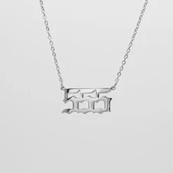 Angel Number Necklace 32 Angel Number Necklace -Prya Store PRYACUSTOMNAMENECKLACE 1380389 2