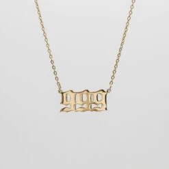 Angel Number Necklace 38 Angel Number Necklace -Prya Store PRYACUSTOMNAMENECKLACE 1380406