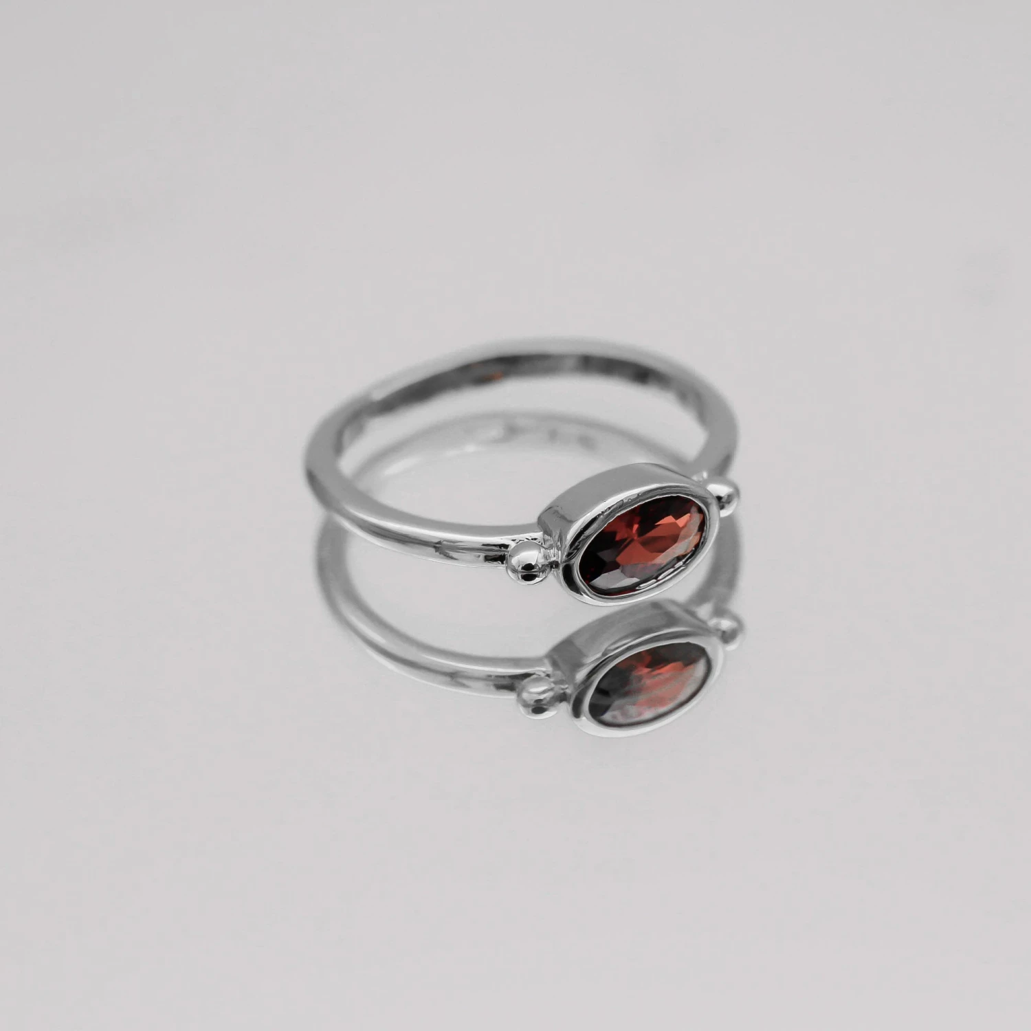 Birthstone Ring | Silver 1 Birthstone Ring | Silver
