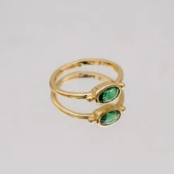 Birthstone Ring | Gold 32 Birthstone Ring | Gold -Prya Store PRYACUSTOMNAMENECKLACE 1390599