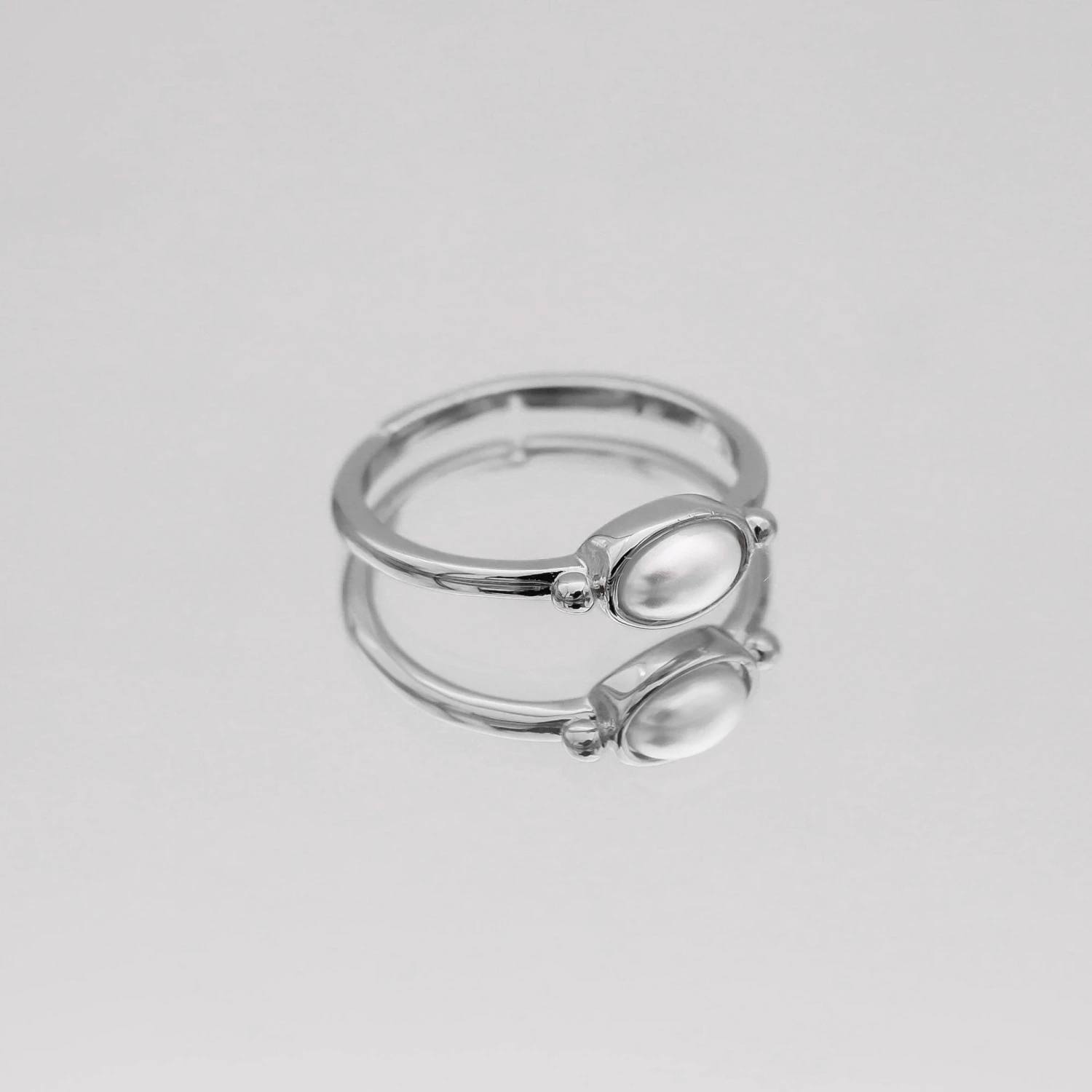 Birthstone Ring | Silver 10 Birthstone Ring | Silver - Image 10