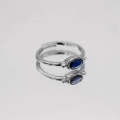 Birthstone Ring | Silver 28 Birthstone Ring | Silver -Prya Store PRYACUSTOMNAMENECKLACE 1390612 2