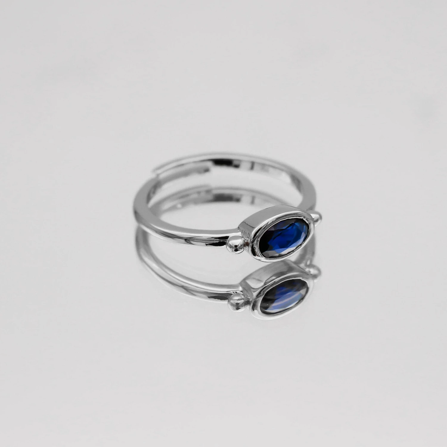 Birthstone Ring | Silver 12 Birthstone Ring | Silver - Image 12