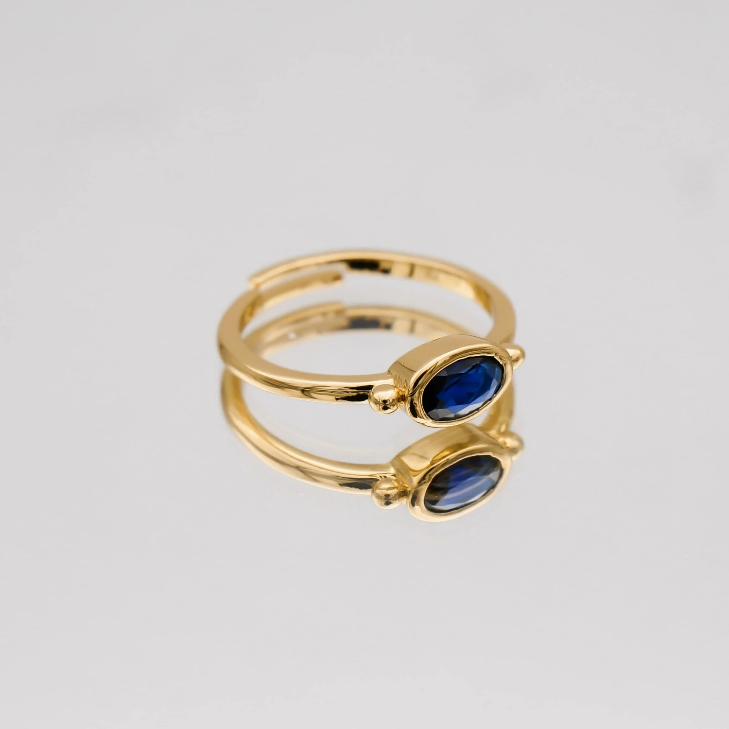 Birthstone Ring | Gold 16 Birthstone Ring | Gold - Image 16