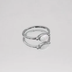 Birthstone Ring | Silver 29 Birthstone Ring | Silver -Prya Store PRYACUSTOMNAMENECKLACE 1390621 2