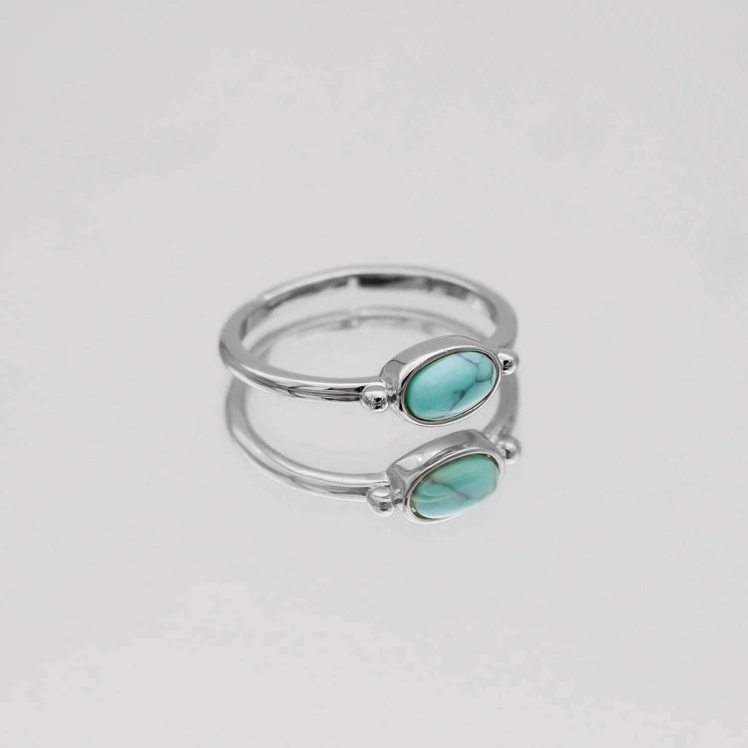 Birthstone Ring | Silver 16 Birthstone Ring | Silver - Image 16