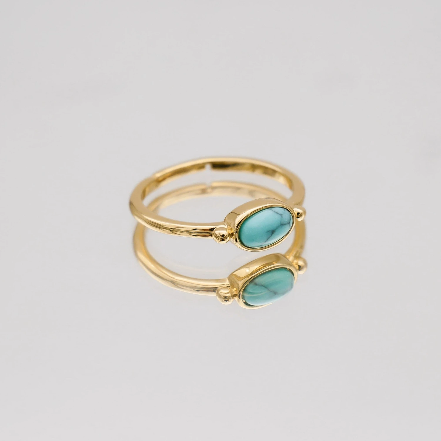 Birthstone Ring | Gold 19 Birthstone Ring | Gold - Image 19